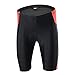Lixada Men’s Cycling Jersey Short Sleeve with Padded Shorts Quick-Dry Summer Short Bike Clothing Bicycle Shirts Pants Set, Black,  L(EU)=175-180cmthumb 3