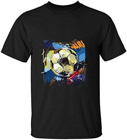 Ta Dey I love football Fun football Color Storm T Shirts for Man M black