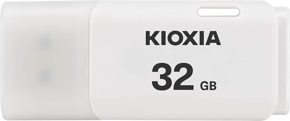 KIOXIA 32GB TransMemory U202 USB 2.0 Flash Drive, White