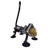 Weston Restaurant Quality French Fry Cutter (36-3501-W), Cast Iron, Includes Suction Cup Feet