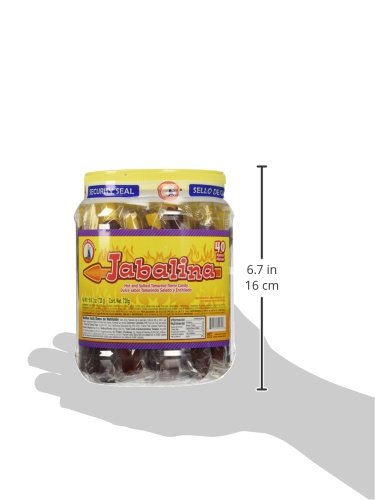 Jabalina Hot and Salted Tamrind Flavor Candy