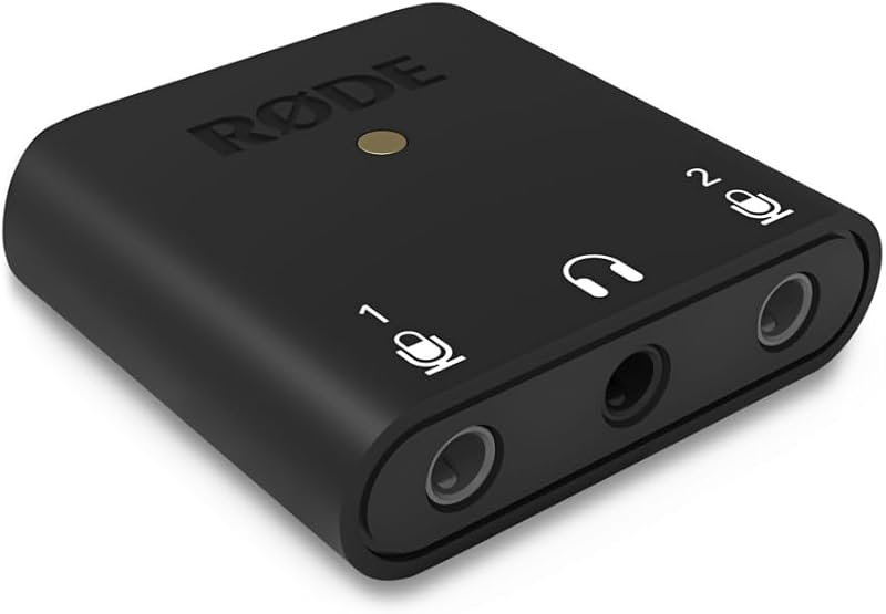 RØDE AI-Micro Ultra Compact Dual Channel Audio Interface for Computers and