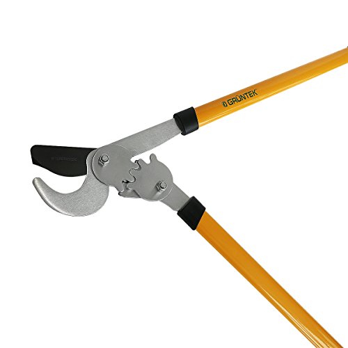 GRÜNTEK Getriebe-Astschere T-REX 765 mm, scharfe Bypass Baumschere, 2-fach höhere Kraftübertragung dank Doppel-GEAR… – Bild 4