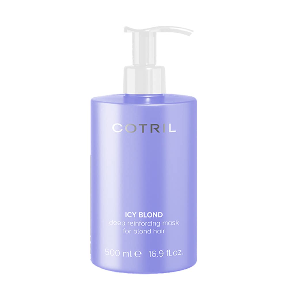 Cotril Icy Blond Deep Reinforcing Mask 500ml - restructuring mask for blonde hair