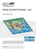 Interactive Talking USA Map for Kids TG660 - Push, Learn and Discover Over 500 Facts About The USA - Fun Educational Interactive Learning Toy Gift for Boys & Girls Aged 5,6,7,8,9,10 - by ThinkGizmos