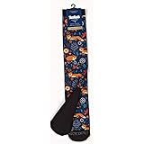 Ladies FootZees Boot Socks - Playful Foxes