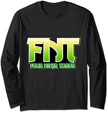 Unisex FNT Logo Long Sleeve Shirt XL: Black