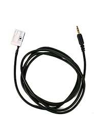 Cable macho de entrada auxiliar de audio Mercedes Benz, Hain 3.5mm Aux. En el adaptador para MB W203 AC289