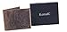 KomalC Mens Slim Leather Wallet Bifold
