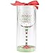Burton and Burton Holiday Wine Glass Drink Up Grinches, 20 oz.