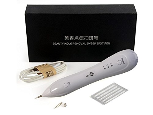 MyM New Portable Dot Mole Removal System For Dark Freckle Age Spot Small Tattoo Pigmentation Nevus Skin Tag Removal Pen Profession Use And Home Use