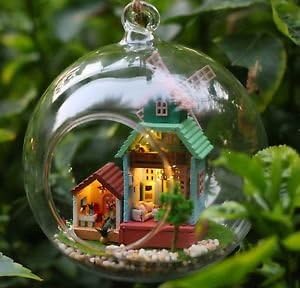 DIY Wooden Dollhouse Miniature Kit w/ LED and Voice control-Holland Windmill