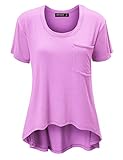 Come Together California CTC Womens Oversized Raw-Edge Pocket Tee - Made in USA