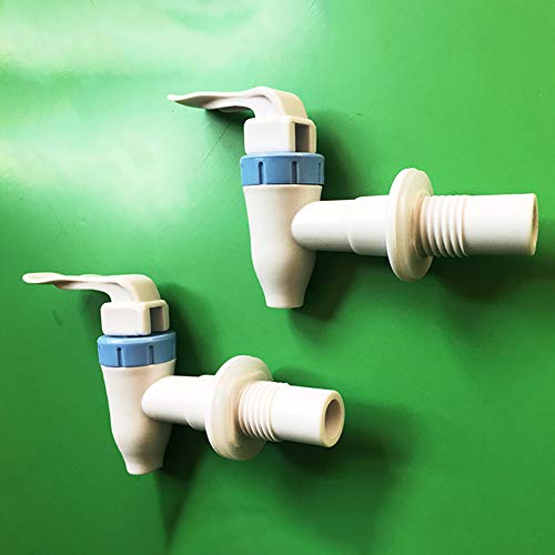 ?Water Dispenser Tap Maserfaliw Universal Plastic Push Type Cold Hot Water Dispenser Tap Faucet Replacement - Blue, Housewares, Offices, Outdoor, Holiday Gifts. - Thumbnail 7