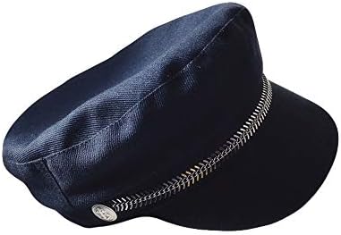female navy hat