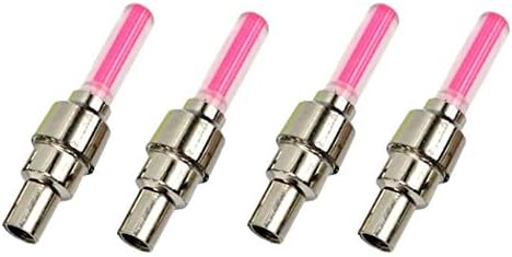Tinffy 4PCS LED Lamp Flash Tyre Wheel Valve Cap Light for Car Bicycle Motorcycle Lighting Parts & Accessories