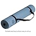 WWWW PIDO Yoga Mat Eco Friendly TPE Non Slip Yoga Mats by SGS Certified with Carrying Strap and Bag,72″x24″ Extra Thick 1/4″ for Yoga Pilates Fitness Exercise Mat(Blue Gray + Navy Blue)thumb 2