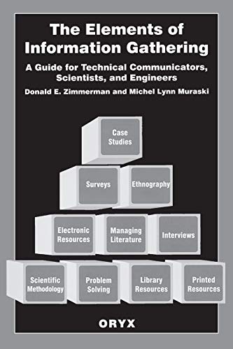 The Elements of Information Gathering: A Guide for Technical Communicators, Scientists, and Engineers