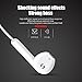 GRTF In-Ear Stereo Earphones [2 Pack] Premium Earbuds Wired braided headphones with Mic and Volume Control for iPhone/iPad/Samsung and More Android Cell phonethumb 4
