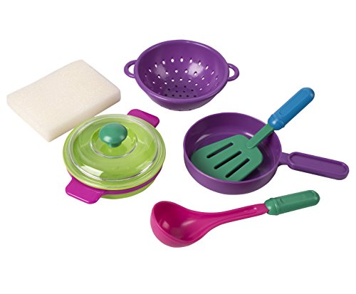 Big Mo's Toys Pretend Play Dishes Playset - Little Chef Set, Kids Serving Dishes - Play Cups, Cutler - //medicalbooks.filipinodoctors.org