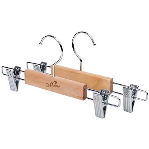 Dutch Pants Rack/Pants Hanging/High-end Solid Wood Trouser Clamp/Wooden Hanger/No Trace Of Drying Clothes-A
