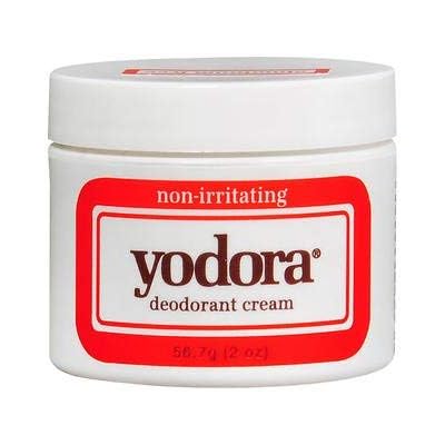 Yodora Deodorant Cream, non-irritating - 2 oz, Pack of 5