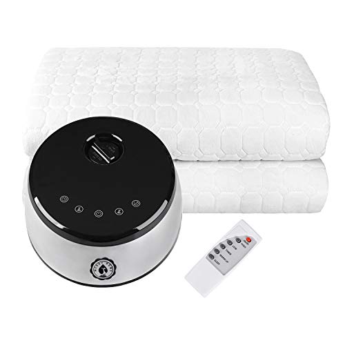 MERRY HOME Water Heated Mattress Pad King Size 78"x80", Soft Comfort