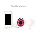 iDaye 130DB SOS with siren song voice Ladybug Emergency Personal alarm keychain,Protection Device with colorful flash work for kids/elderlies/owls and adults,Used as a speaker or electric torch.