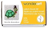 Wonderart Turtle Latch Hook Kit, 12" X