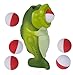 Hog Wild Bass Popper Toy - Shoot Foam Balls Up to 20 Feet - 6 Balls Included - Age 4+