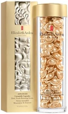 - Advanced Ceramide, Capsule di Siero di Ceramide, con Olio di Tsubaki, Triplo Effetto Anti-Età, Ripara, Idrata e Leviga le Rughe, Dose Singola, Applicare 1 al Giorno - 90 Capsule