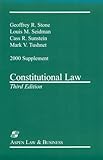 Constitutional Law 2000, Stone, Geoffrey R. and Seidman, Louis Michael, 0735513260