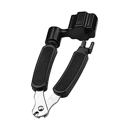 Pstars Guitar String Winder, String Cutter,Bridge Pin Puller 3 in 1 Multifunctional Guitar Maintenance Tool/String Peg Winder + String Cutter + Pin Puller Instrument Accessories - Thumbnail 3