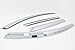 AUTOCLOVER A453 Chrome Window Sun Visor Vent Guard Wind Rain 4-pc Set For 2013-2016 Chevy Captiva