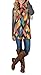 Zeagoo Women Round Neck Plaid Long Raglan Sleeve Casual Blouse Shirt