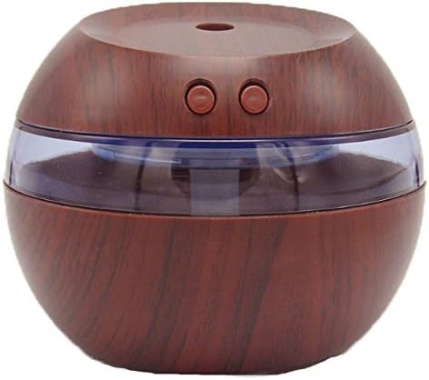 C360 humidifier portable humidifier cool mist humidifiers Desk Top Mini Portable Personal Ultrasonic USB Powered (brown)