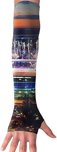 Gremio Porto Alegre Soccer Clubs Stadium Unisex Sun Protection Arm Sleeve For Outdoor Sports, Climb, Running, Fishing, Driving, Armguards Set