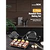 Deik-6-Piece-Bakeware-Set-Non-Stick-Baking-Set-Carbon-Steel-Bakeware-Sets-with-2-x-Round-Cake-Tins-Pizza-Pan-Toast-Pan-Rectangle-Baking-Pan-12-Muffin-Tray-BPA-Free Deik 6-Piece Bakeware Set Non Stick Baking Set, Carbon Steel Bakeware Sets - with 2 x Round Cake Tins, Pizza Pan, Toast Pan, Rectangle Baking Pan, 12 Muffin Tray, BPA Free