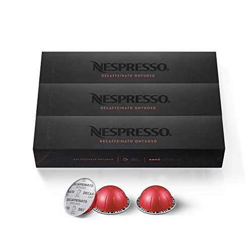 Nespresso Vertuo Melozio Decaffeinato, Medium Roast Espresso, Coffee