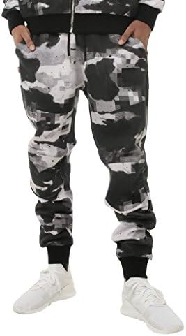 Jordan 3 Black Cement Sweatpants | Mens Digi Camo Flight Joggers | Cement 3 Match | 8and9 Premium Streetwear