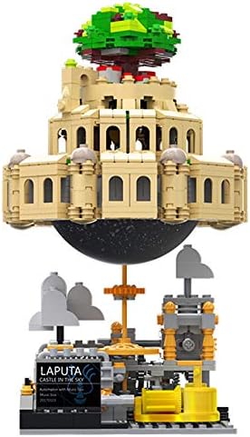 XINGBAO 05001 Creative MOC Series 1179PCS The City in The Sky Set with Music Box Building Blocks Educational Bricks Castle Building Sets Gift