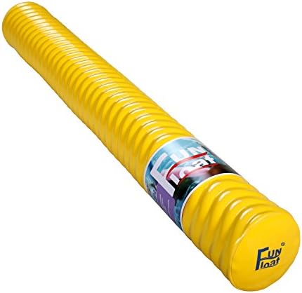 Fun Float Swimming Pool Noodle, Soft Closed-Cell Memory Foam, Vinyl Coated, Unsinkable, Strong Buoyant Power, Fun in Water Lake River Pool as Swimming Floating Toy Equipment
