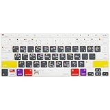 Mosiso Keyboard Cover with Pattern for MacBook Pro 13 Inch, 15 Inch (with or without Retina Display, 2015 or Older Version) MacBook Air 13 Inch, Mac OS X OSX-M-CC-2
