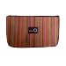 della Q Tagalong Knitting Case for Interchangeable Knitting Needle Case; 016 Brown Stripes 1104-1-016
