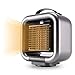 Mumba Mini Space Heater, 650W/1000W Fan Heater PTC Ceramic Heating with Thermostat & Tip Over Protection, Portable Oscillating Small Heater for Home, Office, Bedroom, Pets