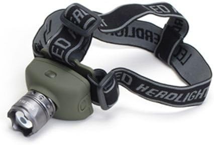 Phoebus Tactical RHL-4 Rescue 4 Focusing LED Head Lamp with Strobe, Green