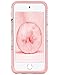 iPod Touch 5 Case, iPod 6 Case Marble, BENTOBEN Marble Design Super Slim Dual Layer Hybrid Hard PC Flexible Soft Silicone Scratch Resistant Protective Case for iPod Touch 5 6th Generation, Rose Gold
