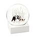 CoolSnowGlobes Fox and Bear Cool Snow Globe