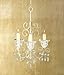 Shabby Elegance Scrollwork Candleholder Ivory