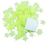 WeYingLe Wall Stickers Glow in The Dark Creative Stars for Ceiling Realistic 3D Wall Stickers Room-Galaxy Glow Stars Christmas Tree Decoration